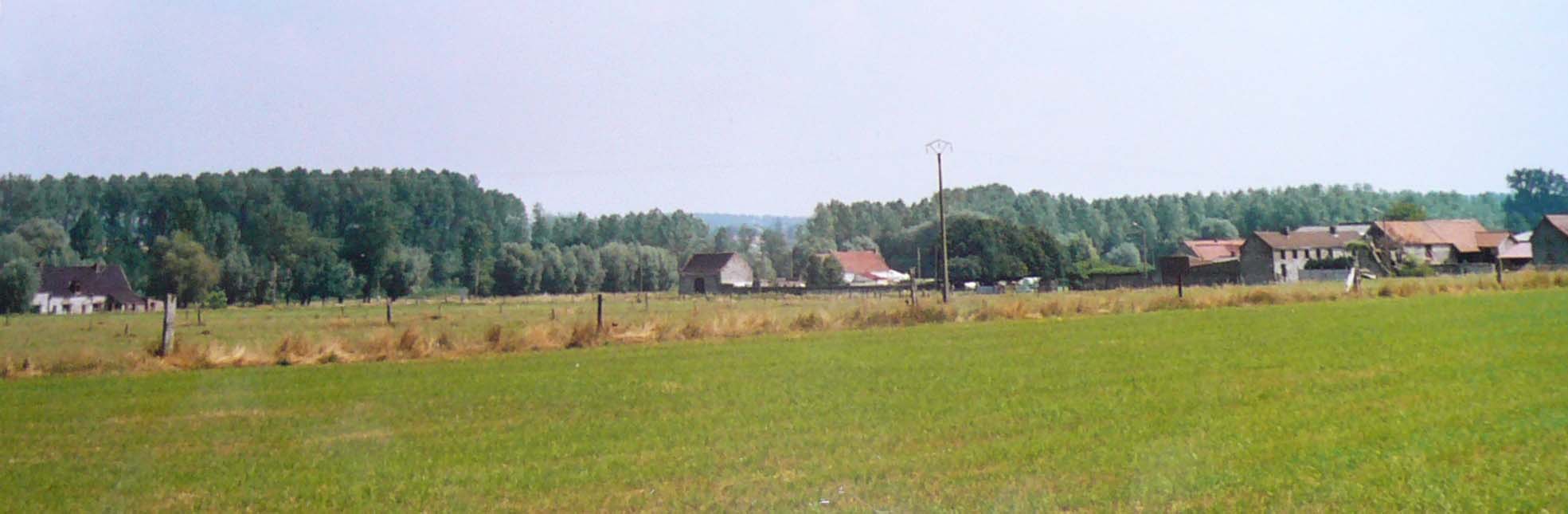 Vue de Rengies 12 juillet 2006
